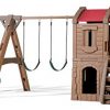 Step2 Naturally Playful Adventure Lodge Play Center Swing Set with Glider