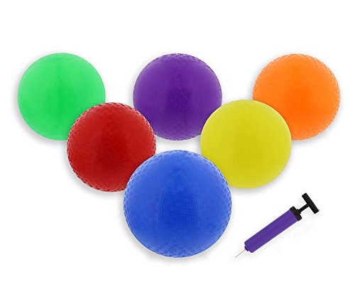 Get Out! Kids Small Rubber Playground Balls