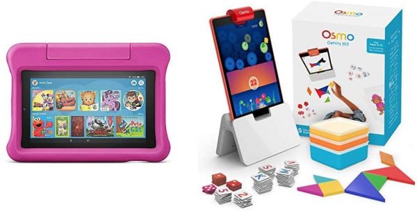 Fire 7 Kids Edition Tablet + Osmo Genius Kit Bundle